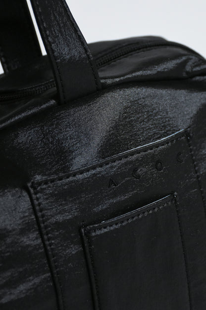 Glossy Grid Duffl S Bag