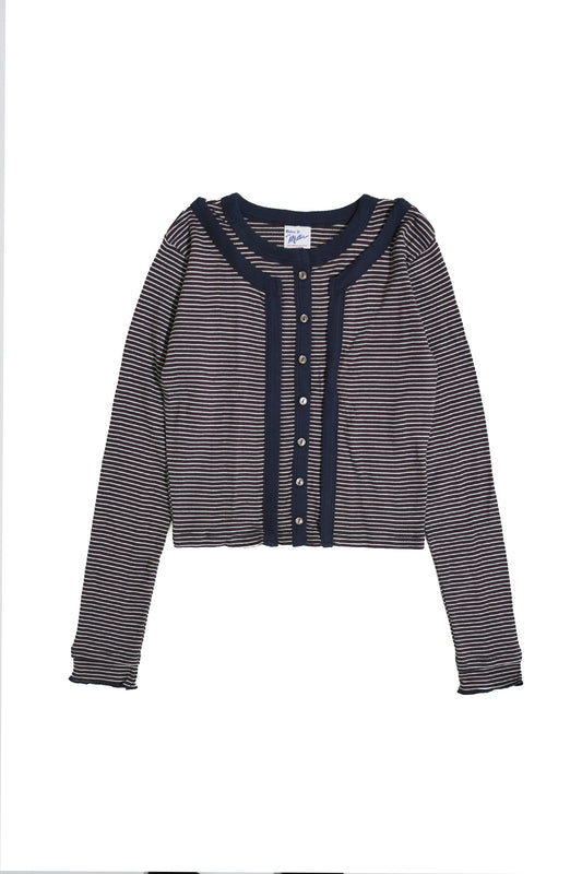Panel Rib Layer Cardigan