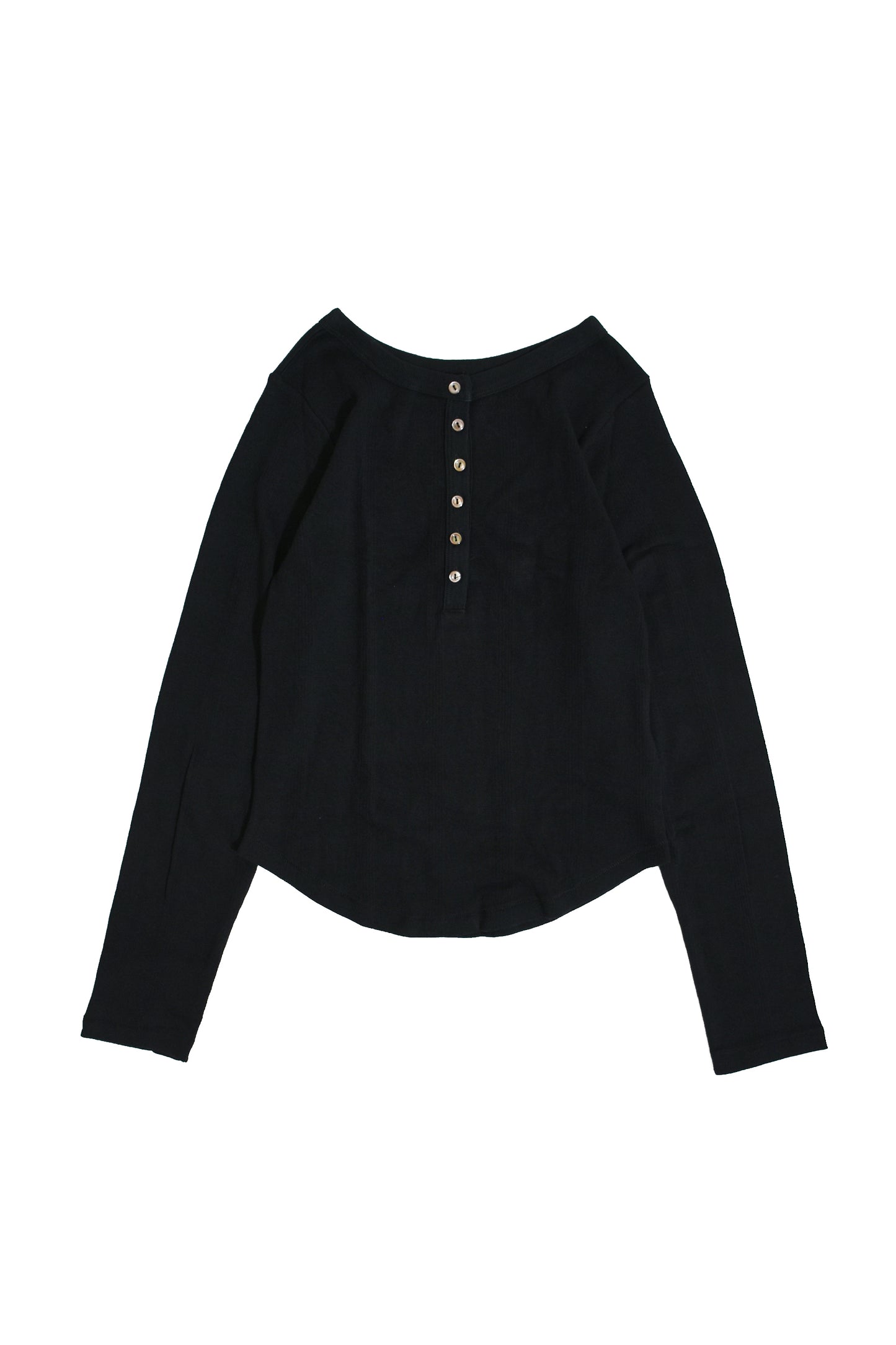 Rib Knit Henry Top