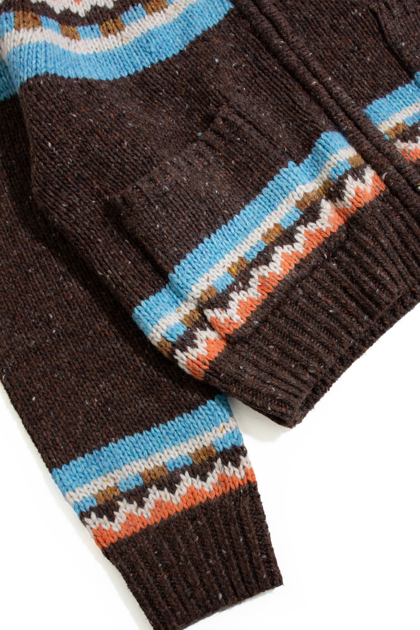 Kaya Neps Hoodie Brown