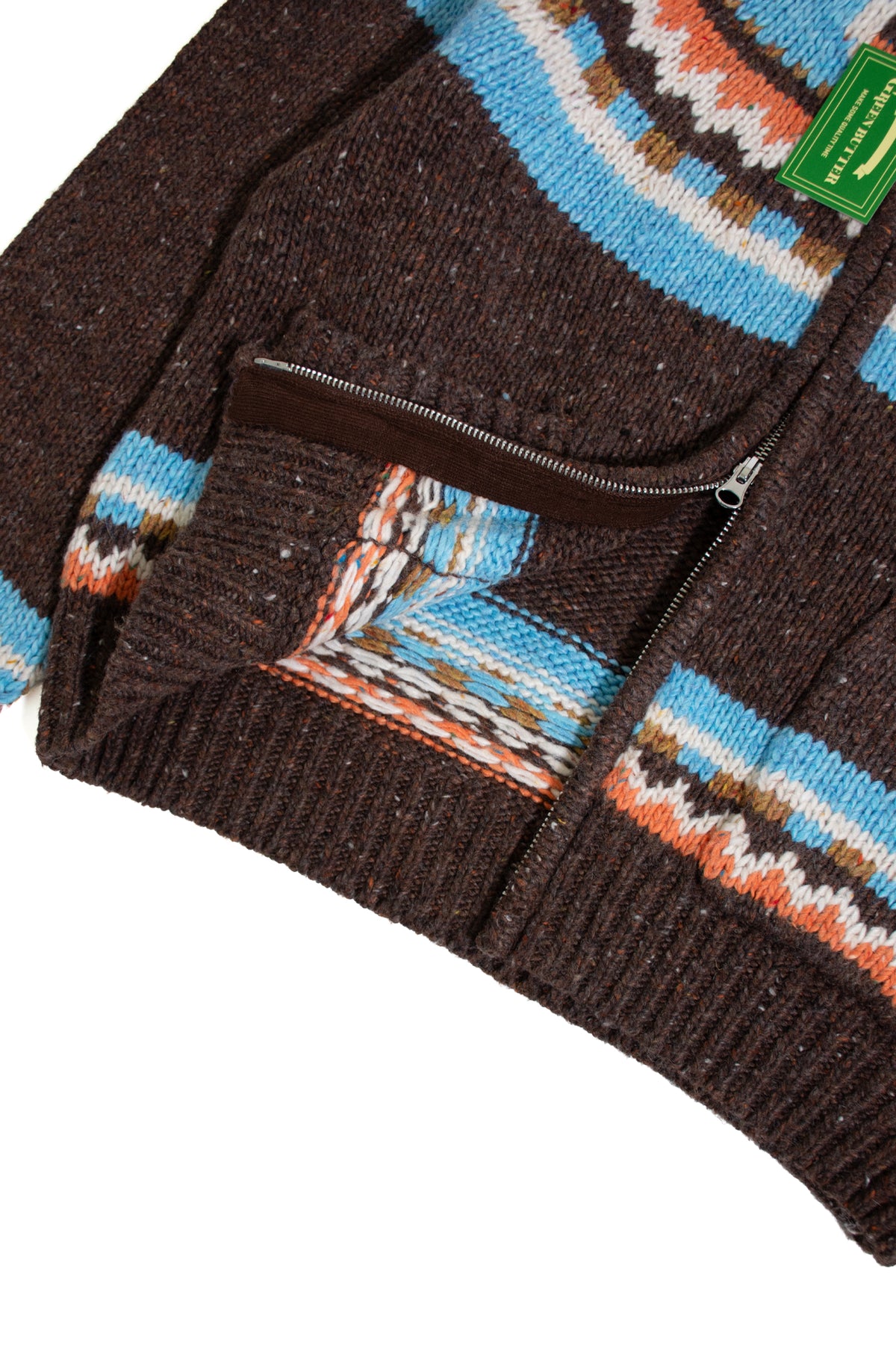 Kaya Neps Hoodie Brown