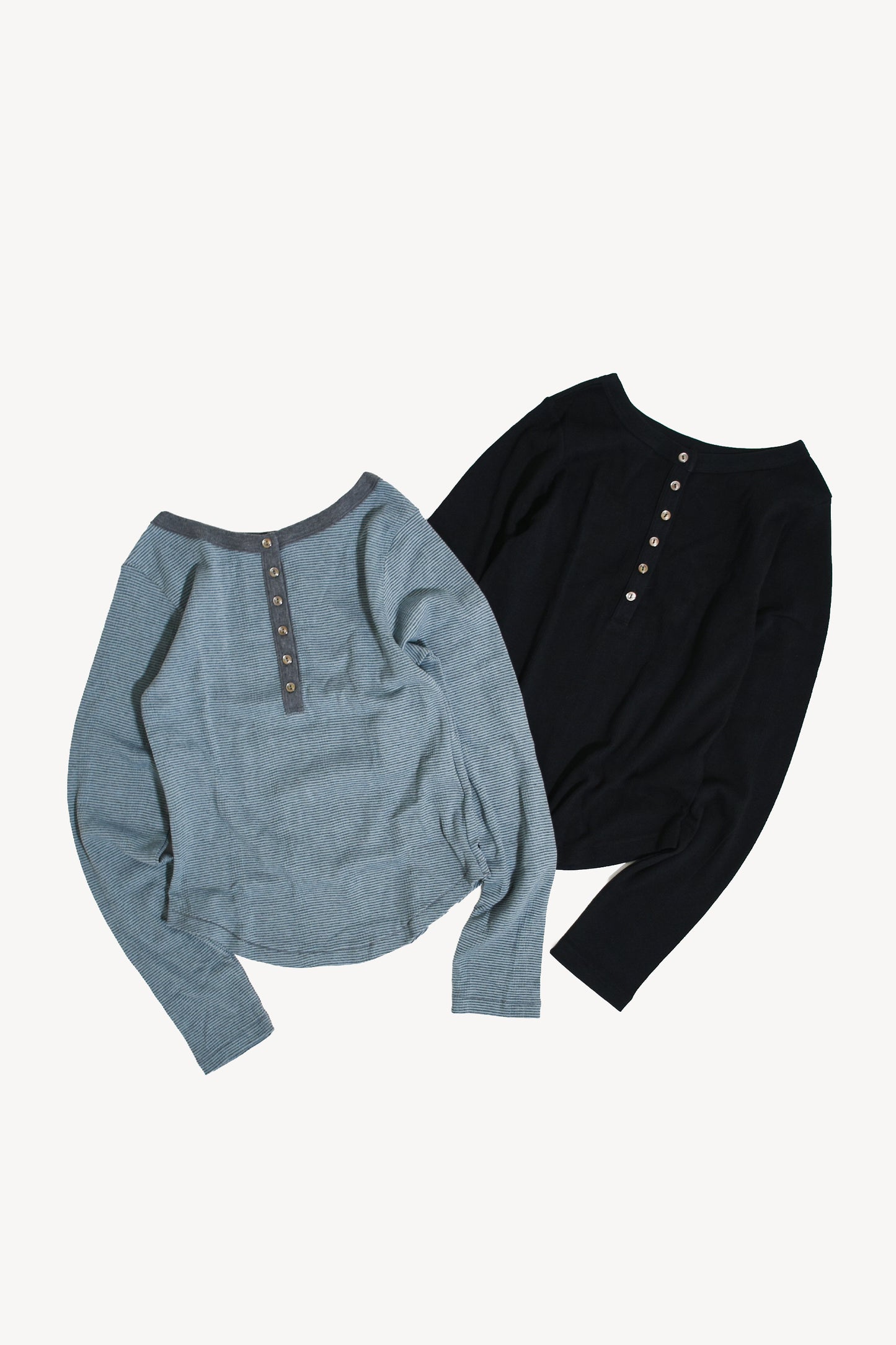 Rib Knit Henry Top