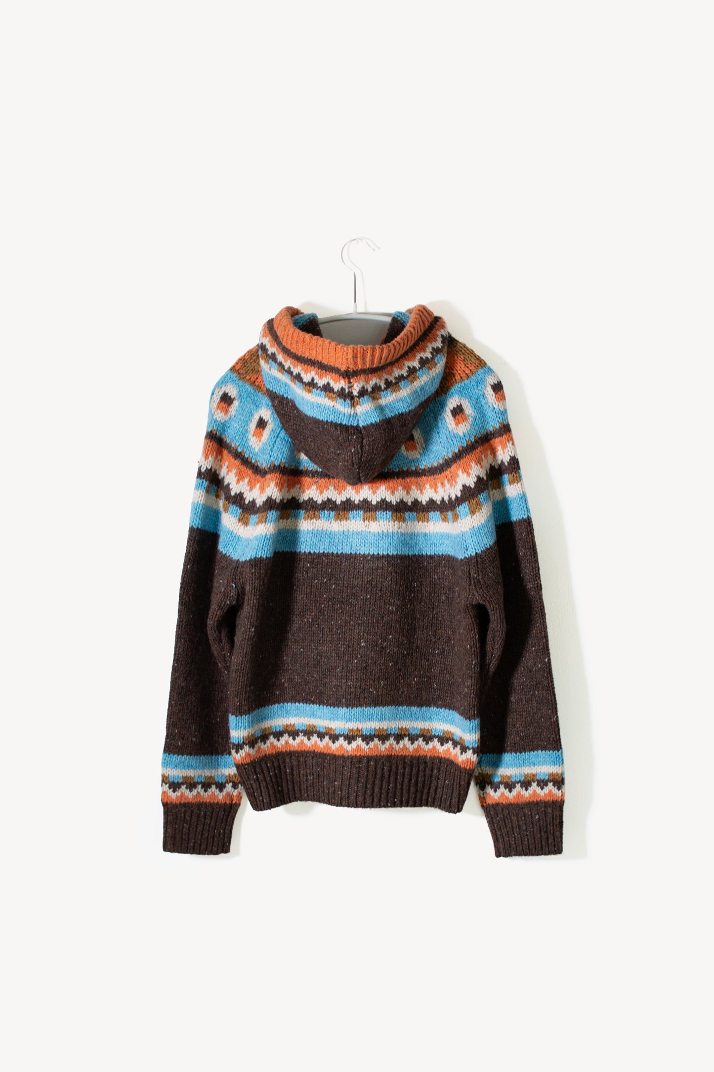 Kaya Neps Hoodie Brown