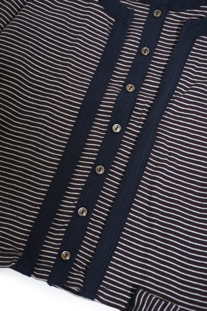 Panel Rib Layer Cardigan
