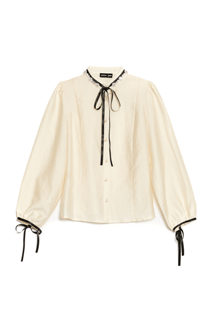 Encore Trim Blouse