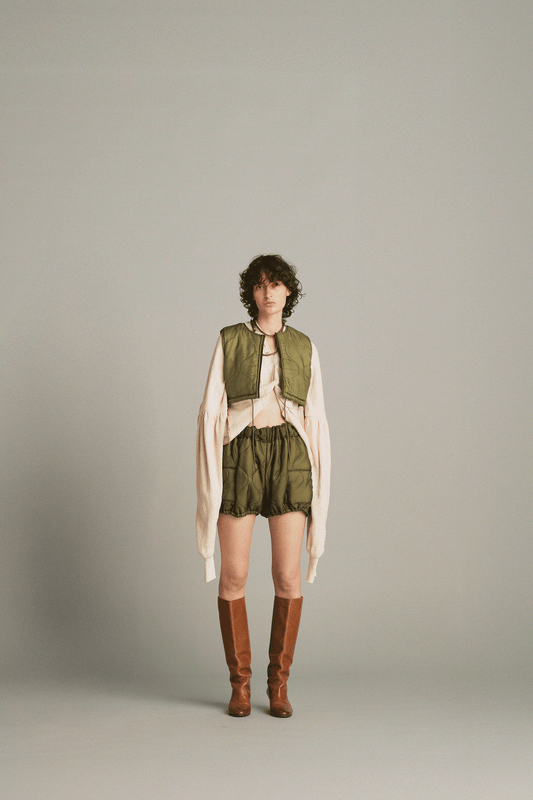 circa make quilting liner double face vest