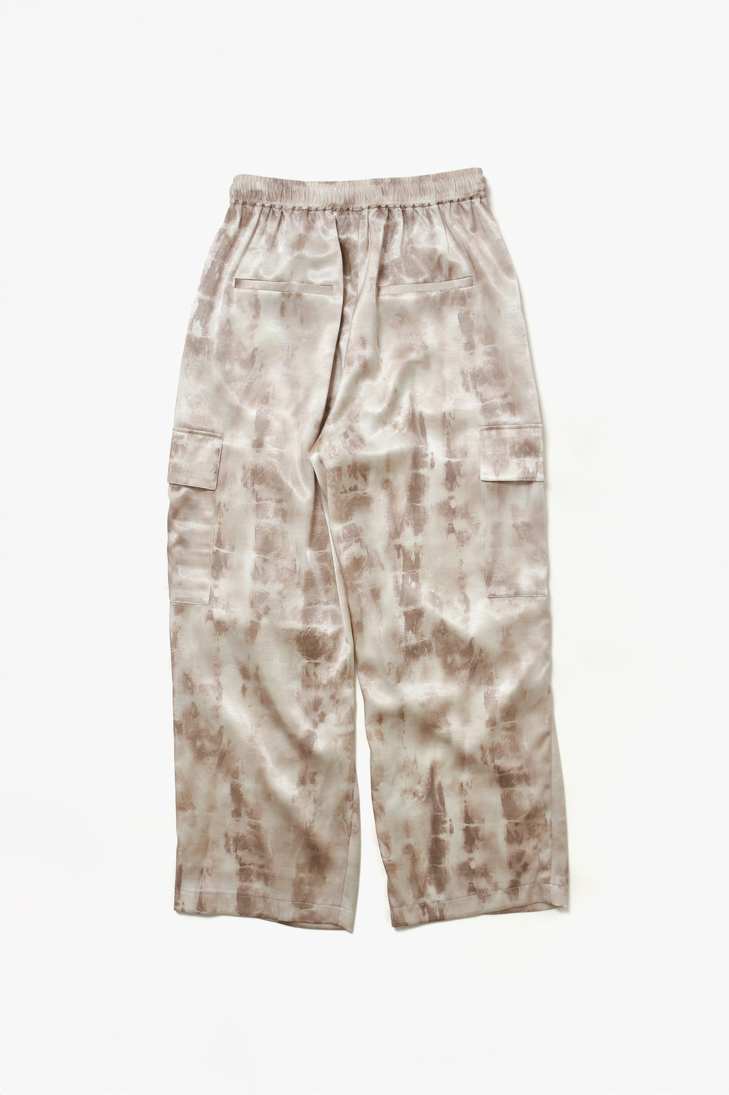 High waisted washed pants