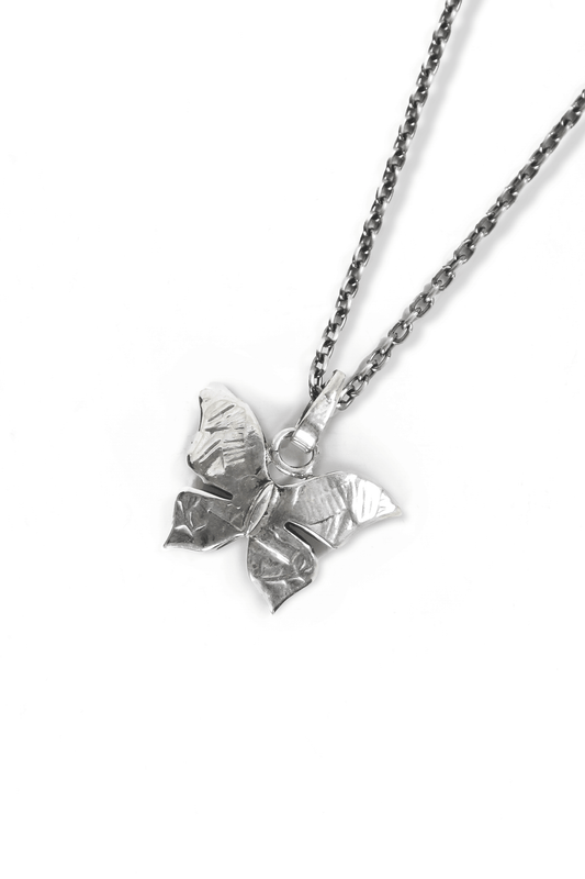 Butterfly Coin Necklace
