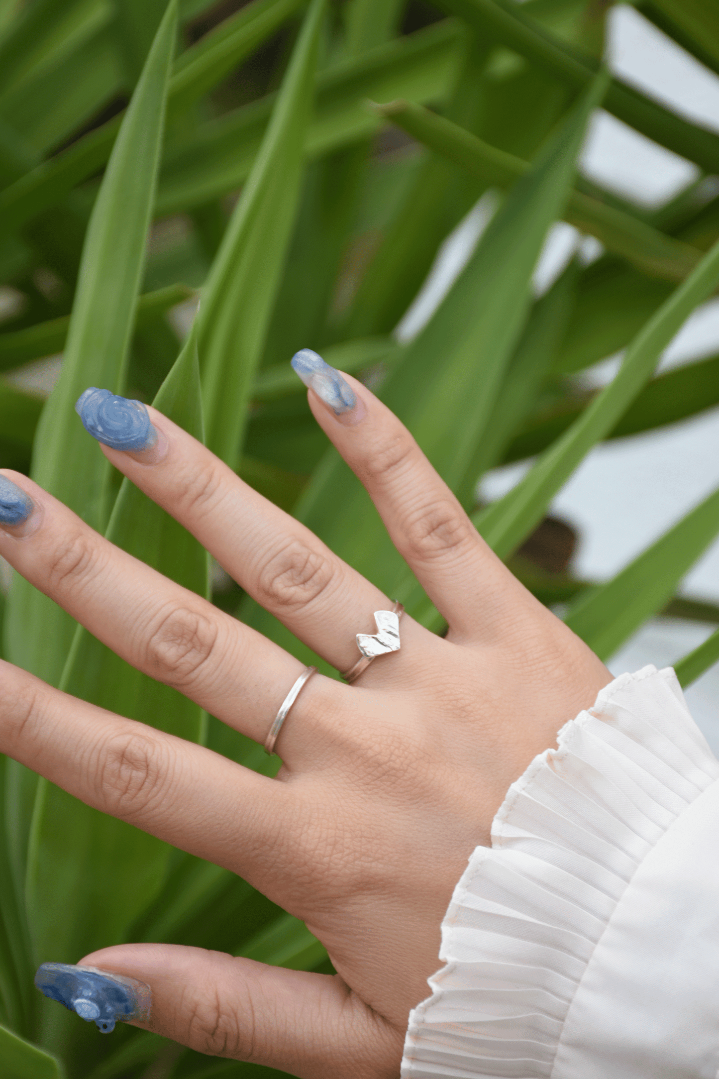 Heart Coin Ring /H-104