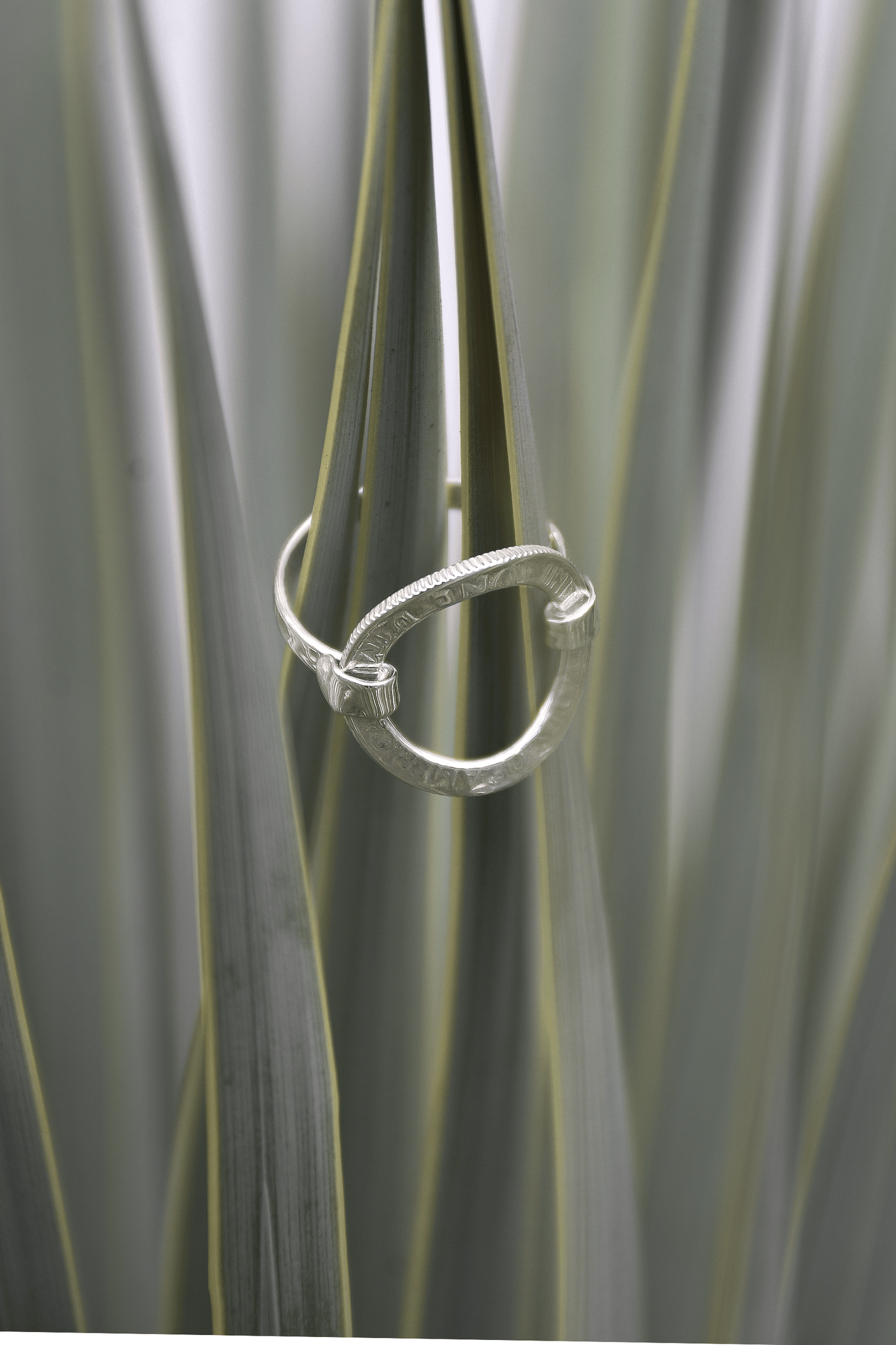 Cut-out Coin Ring /H-006