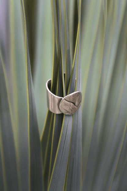 Flat Coin Ring /H-160