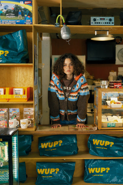 Kaya Neps Hoodie Brown