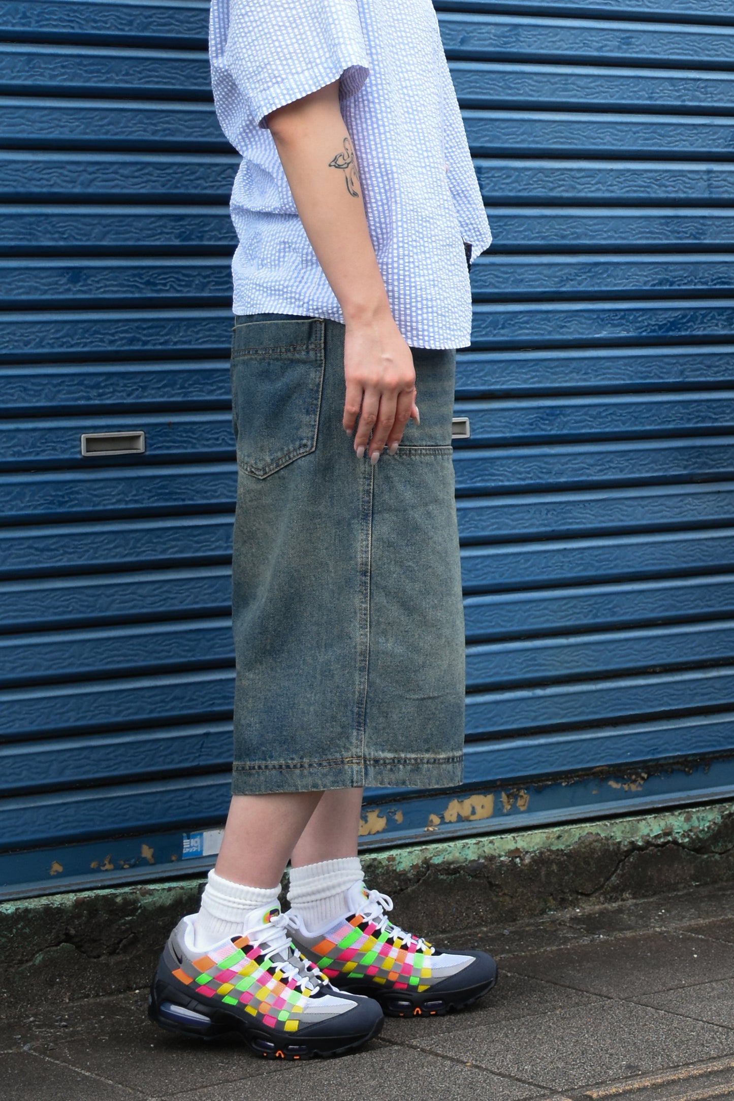 Denim buggy Shorts